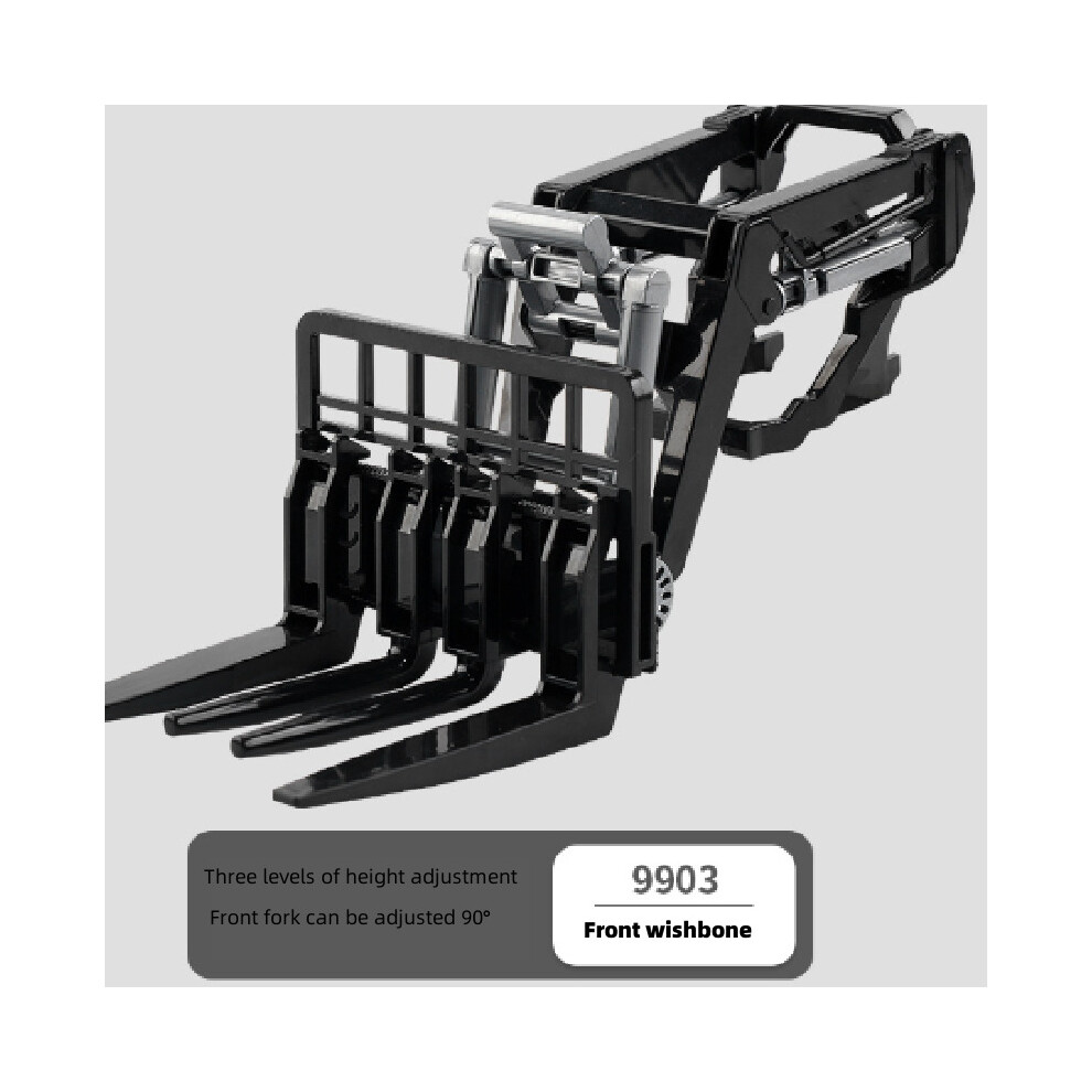(Accessory-Black-03) Control Alloy Remote Tractor Sliding Toy For 46 Years Old Boys  24g Alloy Gift