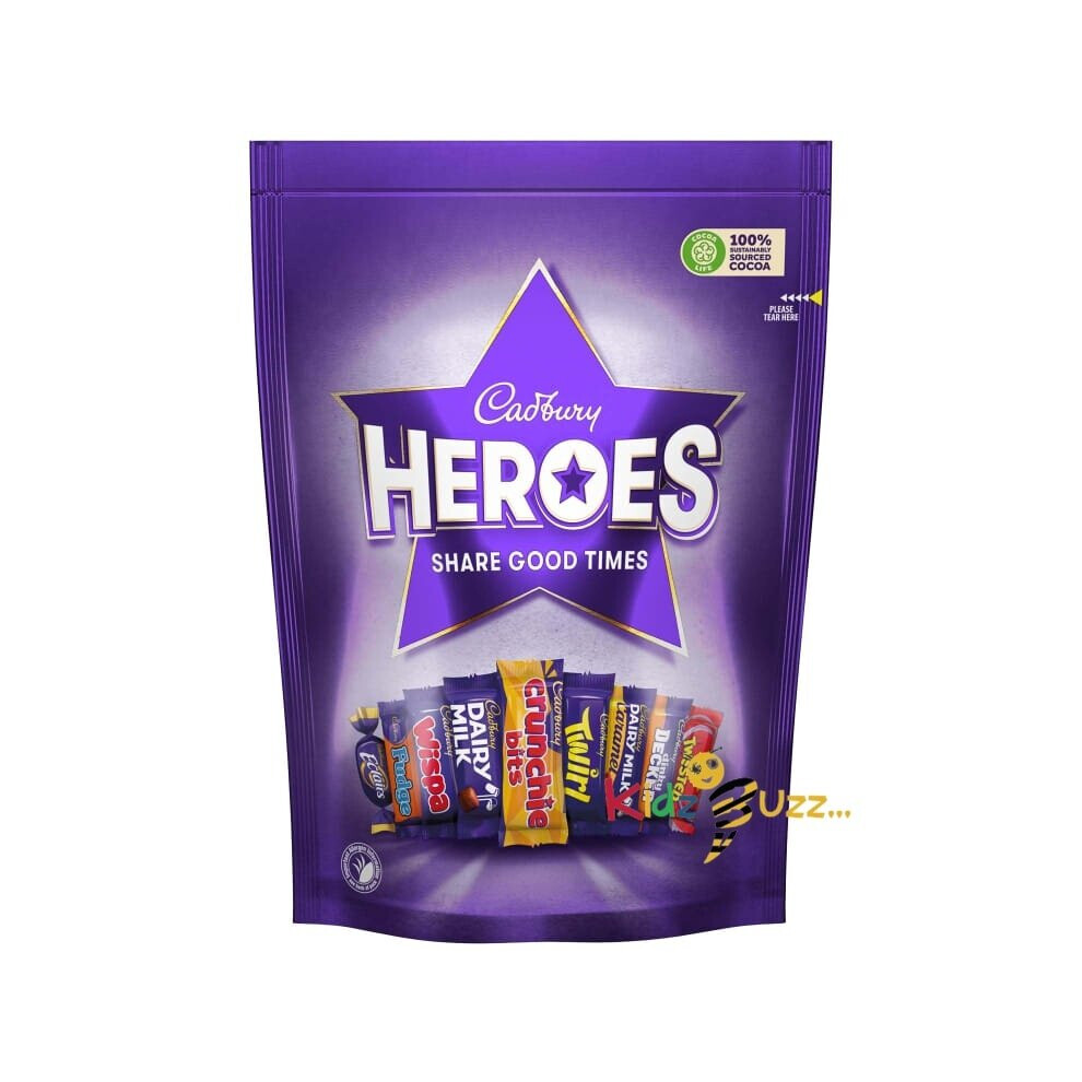 Cadbury Heroes Pouch 357g X 3