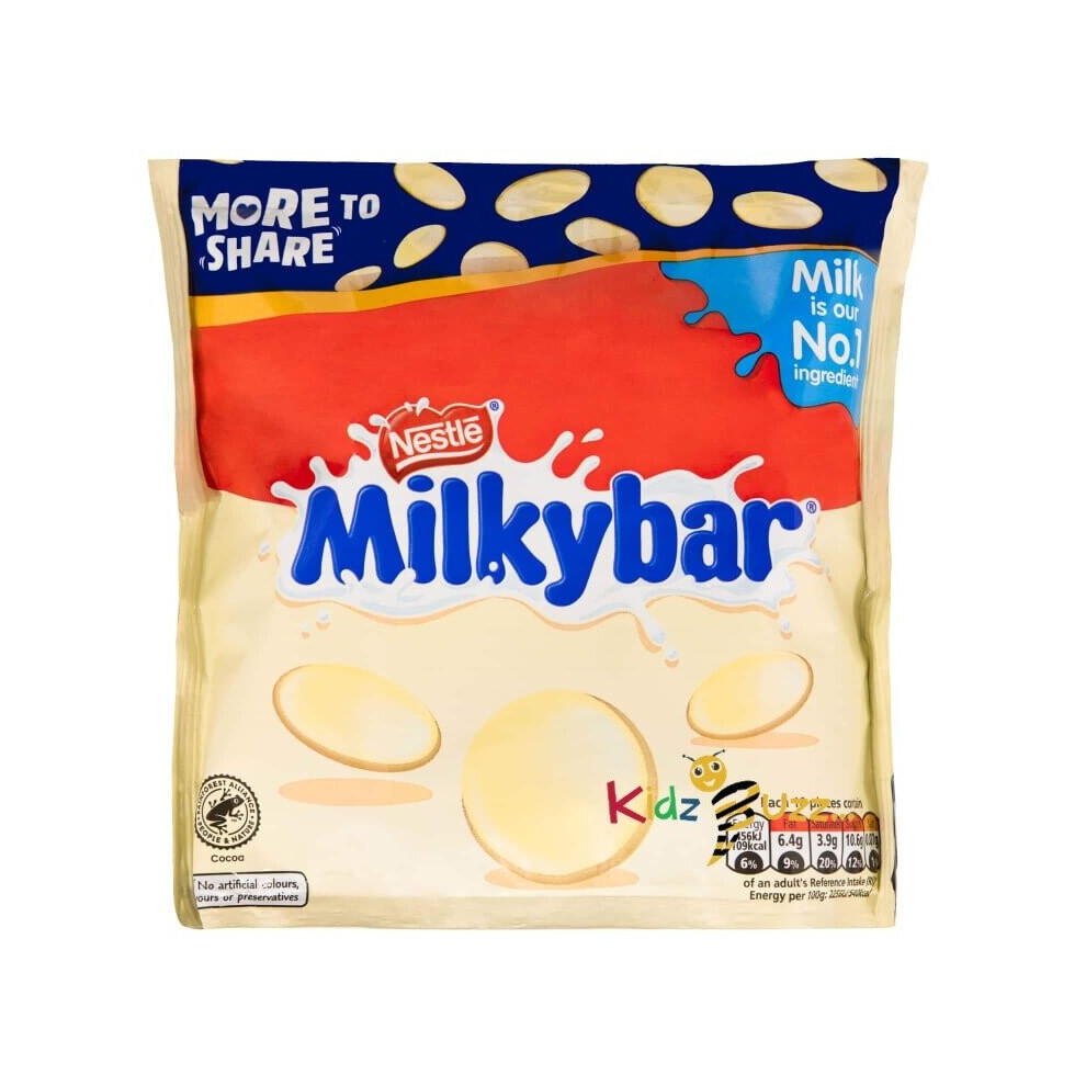 Nestle Milkybar Share Bag 196g X 4