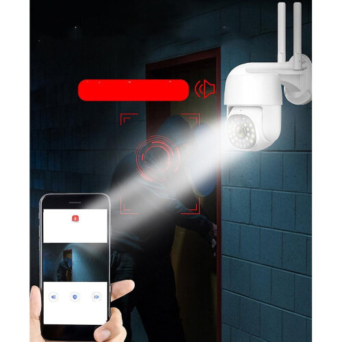 (EU Plug) Wifi Camera Wireless Security Camera Home Nanny Cam With Motion Detection 1