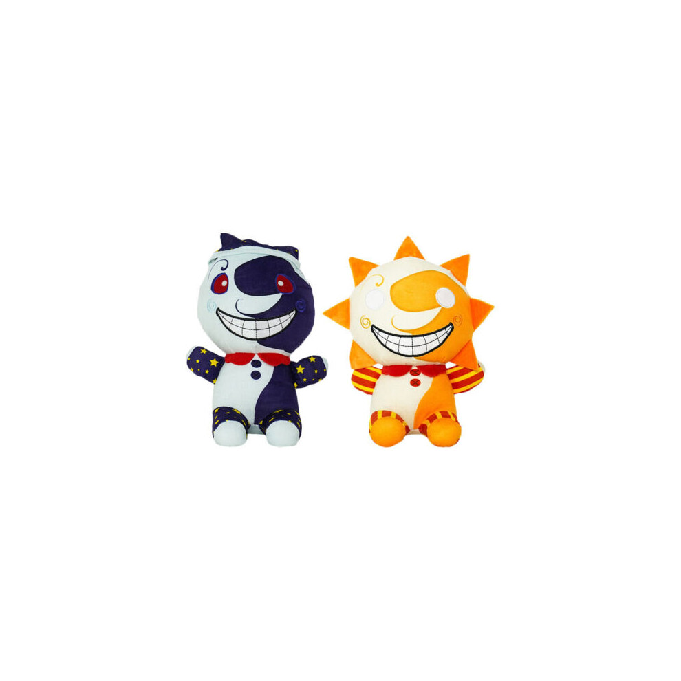 (2Pcs) Plush Cuddly Sundrop Moondrop Daycare Attendant Doll Five Nights At Freddy's Toy