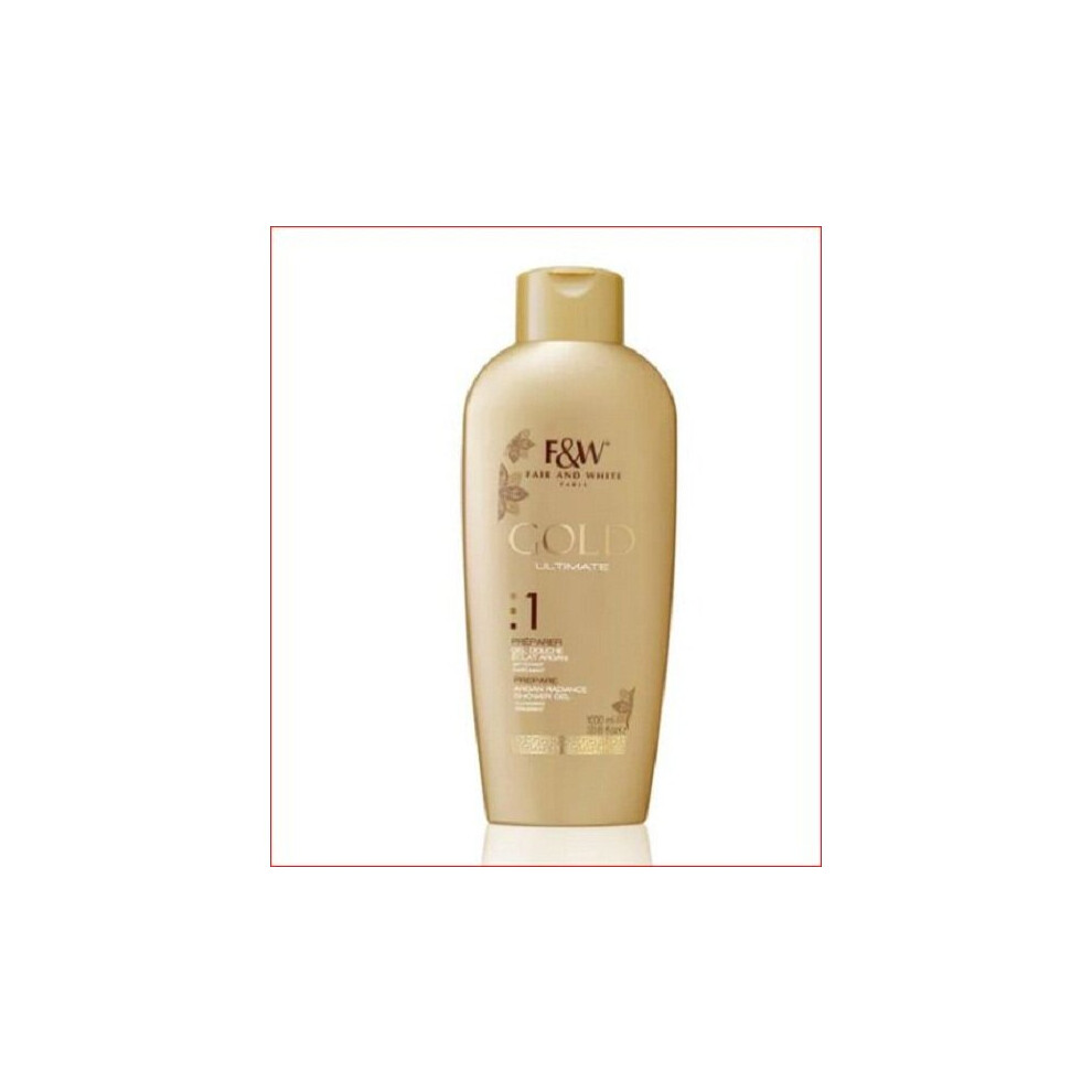 Fair And White 1: Gold Argan Shower Gel 1000ml