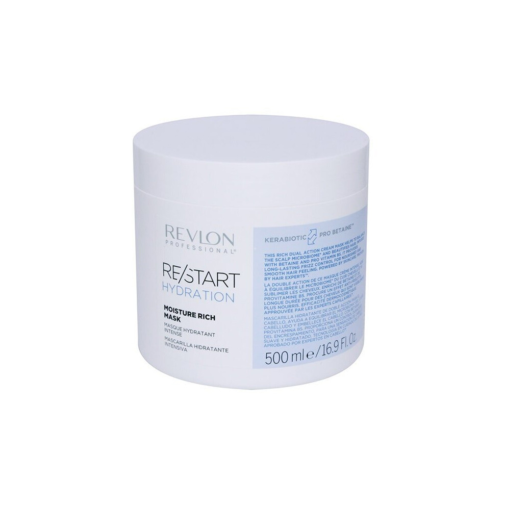 Revlon Professional Restart Hydration Rich Mask | 500 Ml