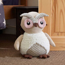Fabric Weighted Door Stop Indoor Novelty Decorative Plush Owl Heavy Stopper