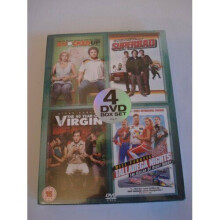 4 DVD BOXSET KNOCKED UP THE 40 YEAR OLD DVD - Region 2