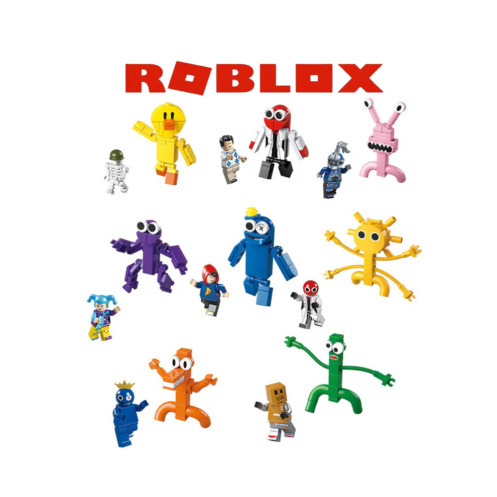 8pcs Roblox Rainbow Friends Building Block Toy Figure Model Kid Gift  Collection on OnBuy