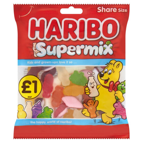 Haribo HARIBO Supermix 140g (Pack of 12) 1