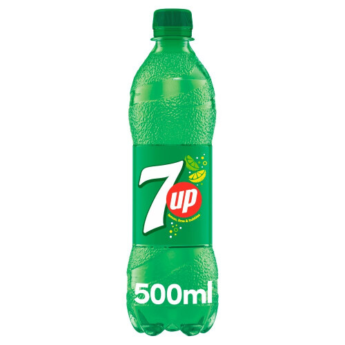 7UP Regular Lemon & Lime Bottle 500ml ( Pack of 24 ) 1