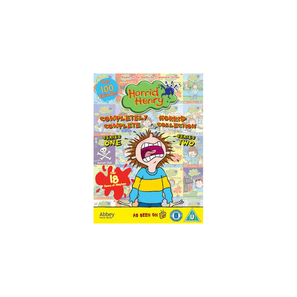 Dvd Horrid Henry Completely Horrid Complete Series 1 And 2 (2011) Cert U 2 - Region 2