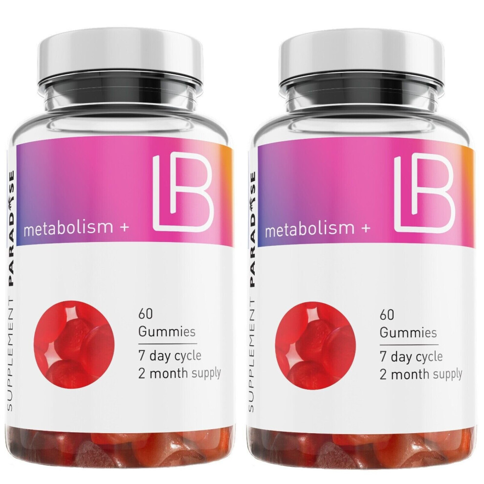 Supplement Paradise Metabolism+ Lb - Gummies - Liba - 7 Days Cycle - 4 Months Supply
