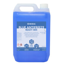 Hexeal BLUE ANTIFREEZE & COOLANT | 5L | -37 ºC | High Concentrate/Longlife