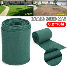 (  0.2*10M) Grass Seed Mat Roll Biodegradable Lawn Seed Mat Grass Seed Germination
