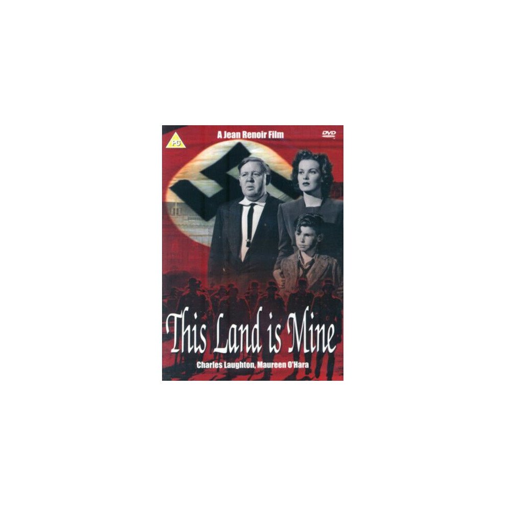 Dvd This Land Is Mine (2007) Charles Laughton Renoir (Dir) Cert Pg - Region 2
