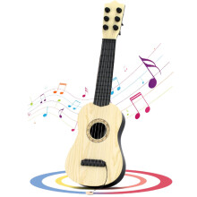 Kinder Spielzeug Gitarre 6 Saiten, 17 Zoll Gitarre für Kinder, niedliche Gitarre Spielzeug