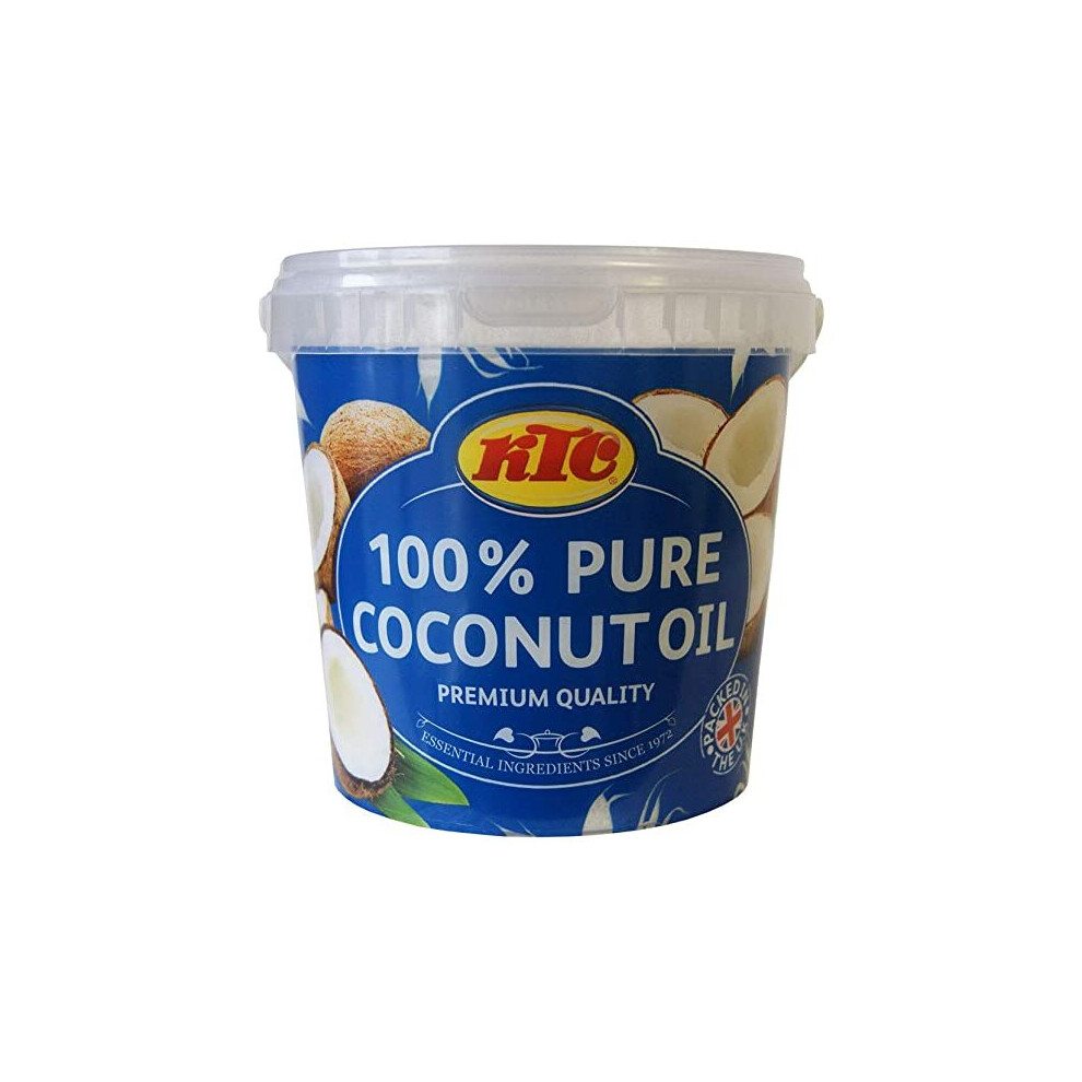 Ktc Premium Quality 100% Pure Coconut Oil (1000Ml)