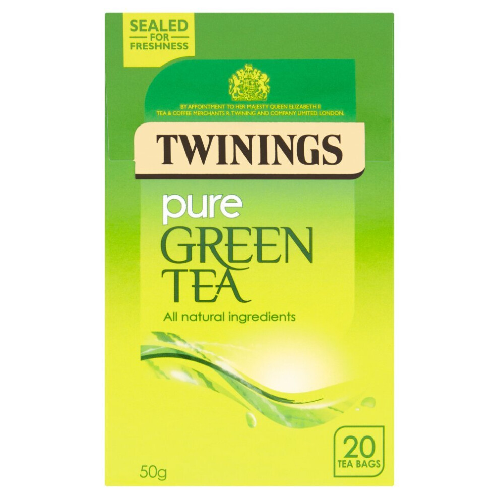 Twinings Green 20 Tea Envelopes 50g (Pack of 4)