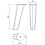 Vitusso Idro Grey Vanity Unit - 1000mm 4