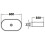 Vitusso Idro Grey Vanity Unit & Lorient White Countertop Basin - 800mm 6