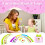 Talking Flash Cards Early Educational Toys, with 224 Words, pink 4