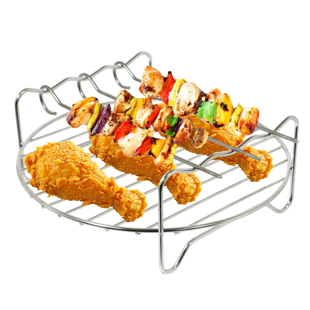 Rack for Daewoo SDA1861 Air Fryer Round Shelf 7" 17.8cm Stainless Steel