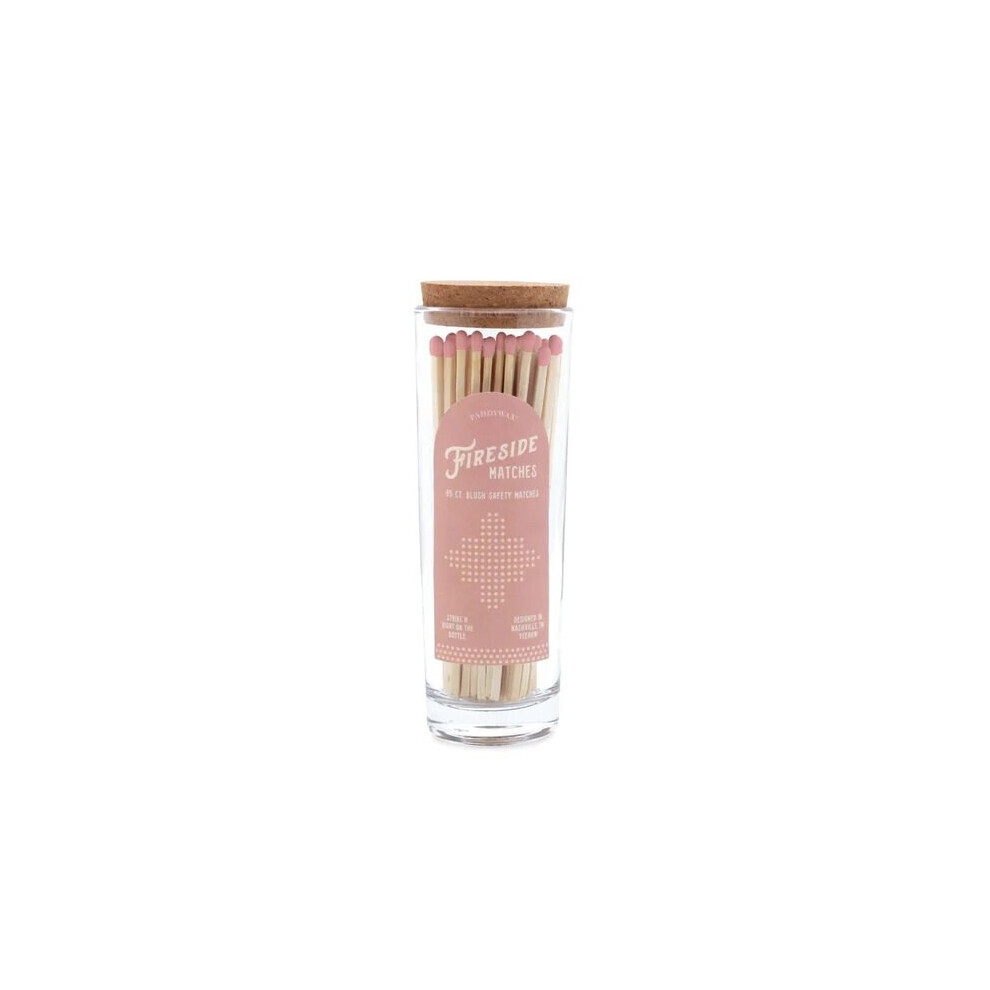 Paddywax Fireside Tall Safety Matches - Blush