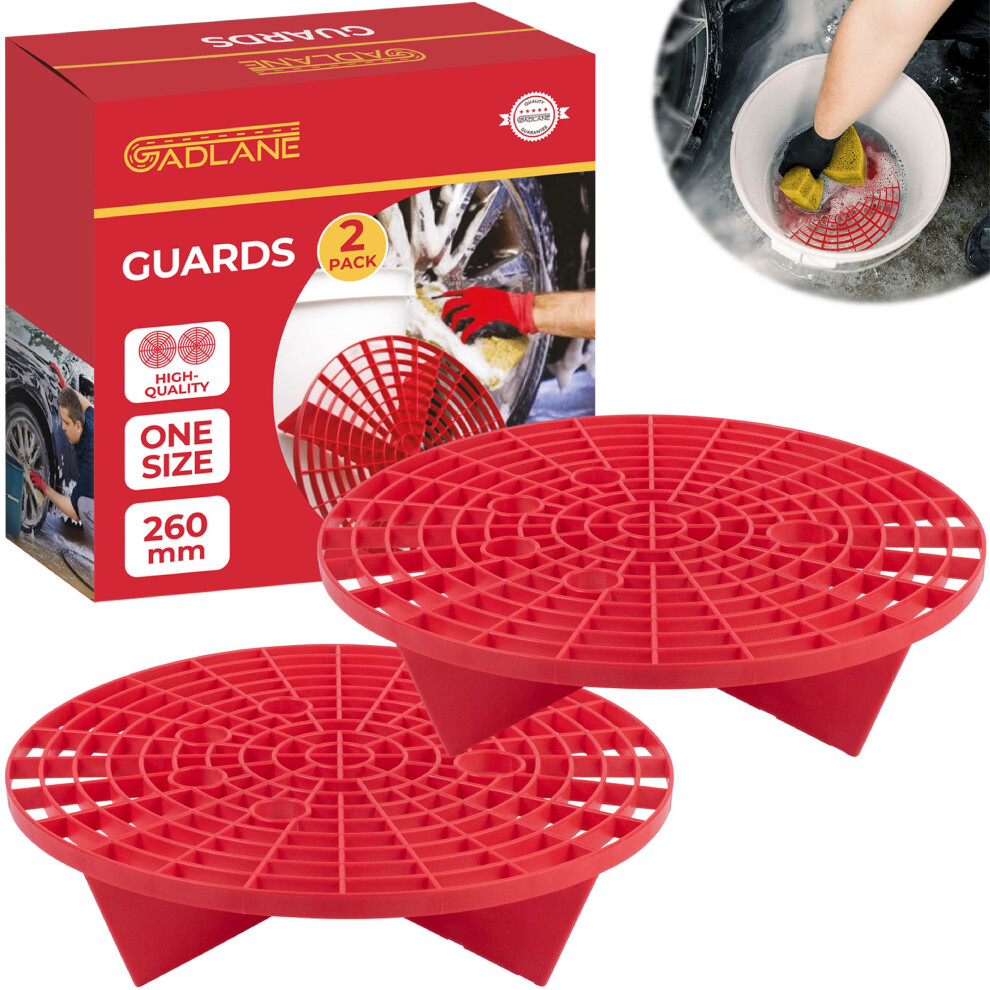 2 x GADLANE Bucket Guard - Plastic Insert Wash Guards 26.2cm Diameter-image-OPC-PBFMMK7-NEW