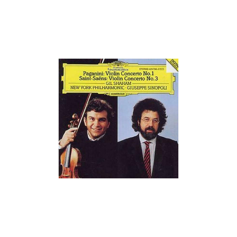 Nicolo Paganini  Paganini Violin Concerto No. 1 Saint-Saens Violin Concerto-image-OPC-PBFMRQC-NEW
