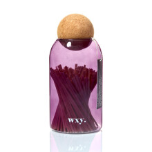 WXY. Cork Stopper Long Matches - Deep Purple