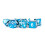 16mm Metal Dice Set | Metalic Blue 1