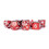 16mm Metal Dice Set | Hot Red 1