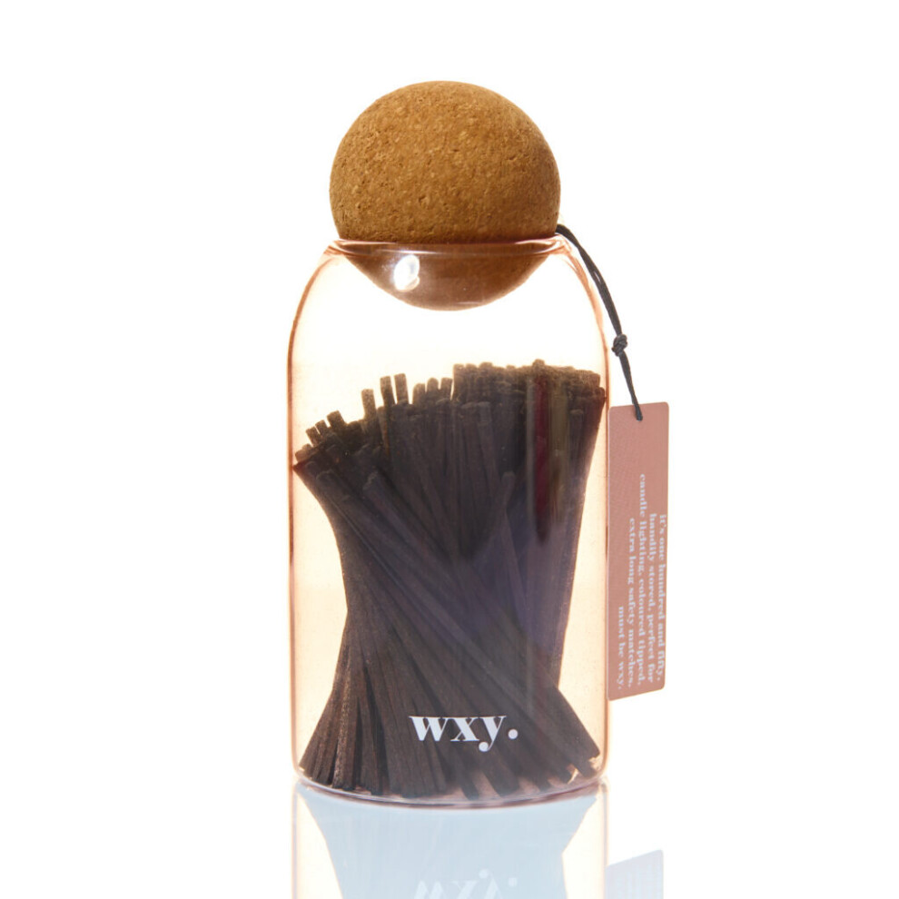 WXY. Cork Stopper Long Matches - Light Blush