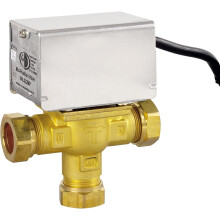 Tower 22Mm 3 Port Mid Position Motorised Valve 5 Wire Replaces Honeywell V4073A