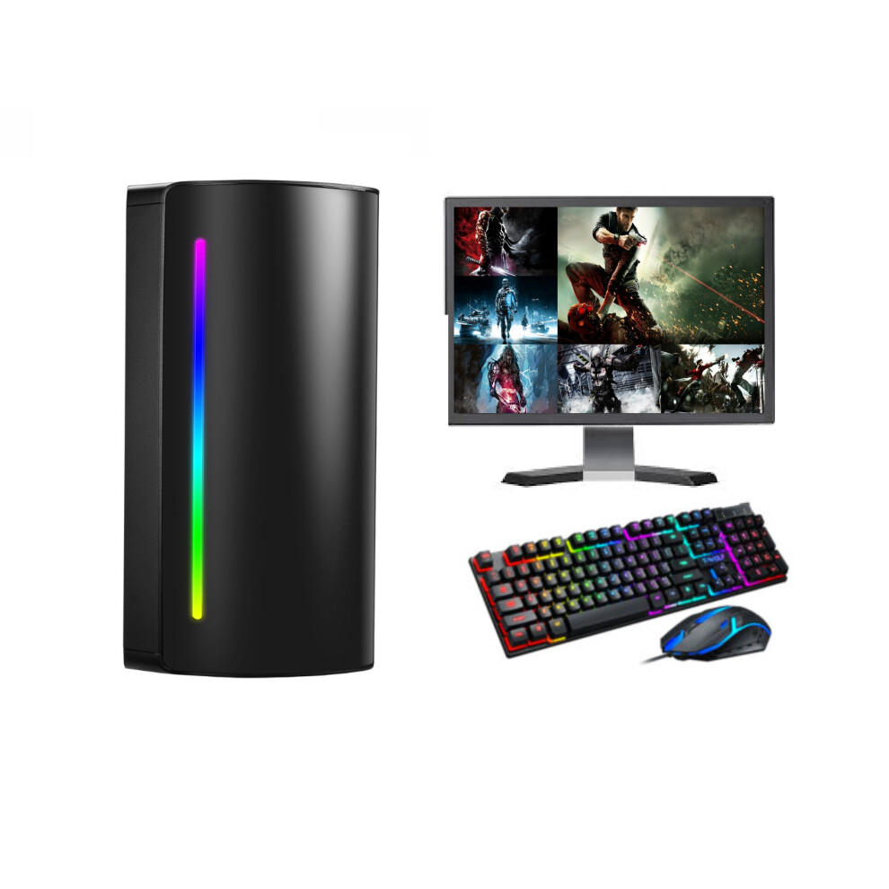 FCS  Fast Gaming Intel Quad Core i5 8GB RAM 1TB HDD PC Bundle