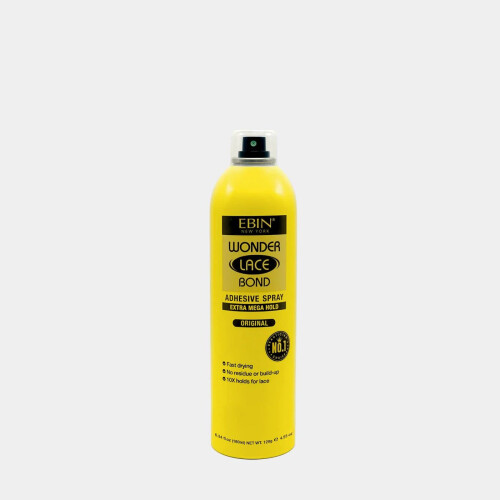 EBIN WONDER LACE BOND WIG ADHESIVE SPRAY - EXTRA MEGA HOLD (6.34OZ/ 180ML) 1