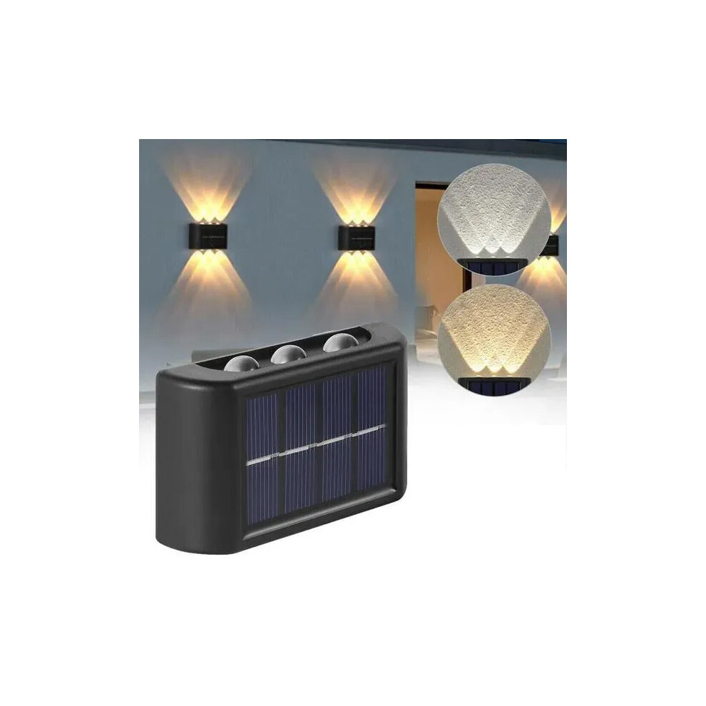 (Cool white, 3PCS) Solar Wall Light Outdoor Waterproof Balcony Wall Lights for Garden Decor Lamp-image-OPC-PBFNH5M-NEW