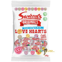 Swizzels Originals Love Hearts 127g X 5