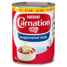 Nestlé Carnation Evaporated Milk 410g (Pack of 12)