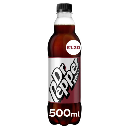 Dr Pepper Dr Pepper Zero - 500ml (Pack of 12)