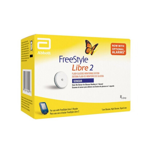 Freestyle Libre 2 Sensor For Continuous Glucose Monitoring