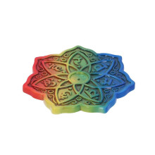 Nemesis Now Incense Holder Set Of 4 Rainbow Meditation Hand-Painted