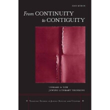 From Continuity to Contiguity Toward a New Jewish Literary Thinking Stanford Studies in Jewish History and Culture