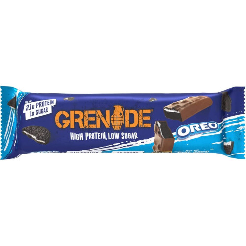 Grenade Grenade High Protein, Low Sugar Bar - Oreo, 12 x 60 g 1