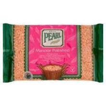 White Pearl Red Split Lentils 500g (Pack of 4)