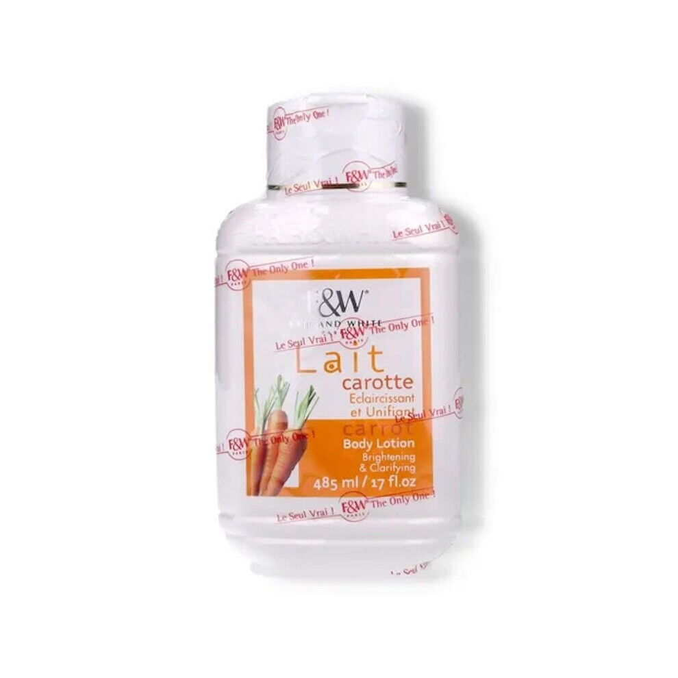 Fair And Whte Paris White Fair & Paris Carrot Body Lotion Brightening & Clarifying (485Ml)
