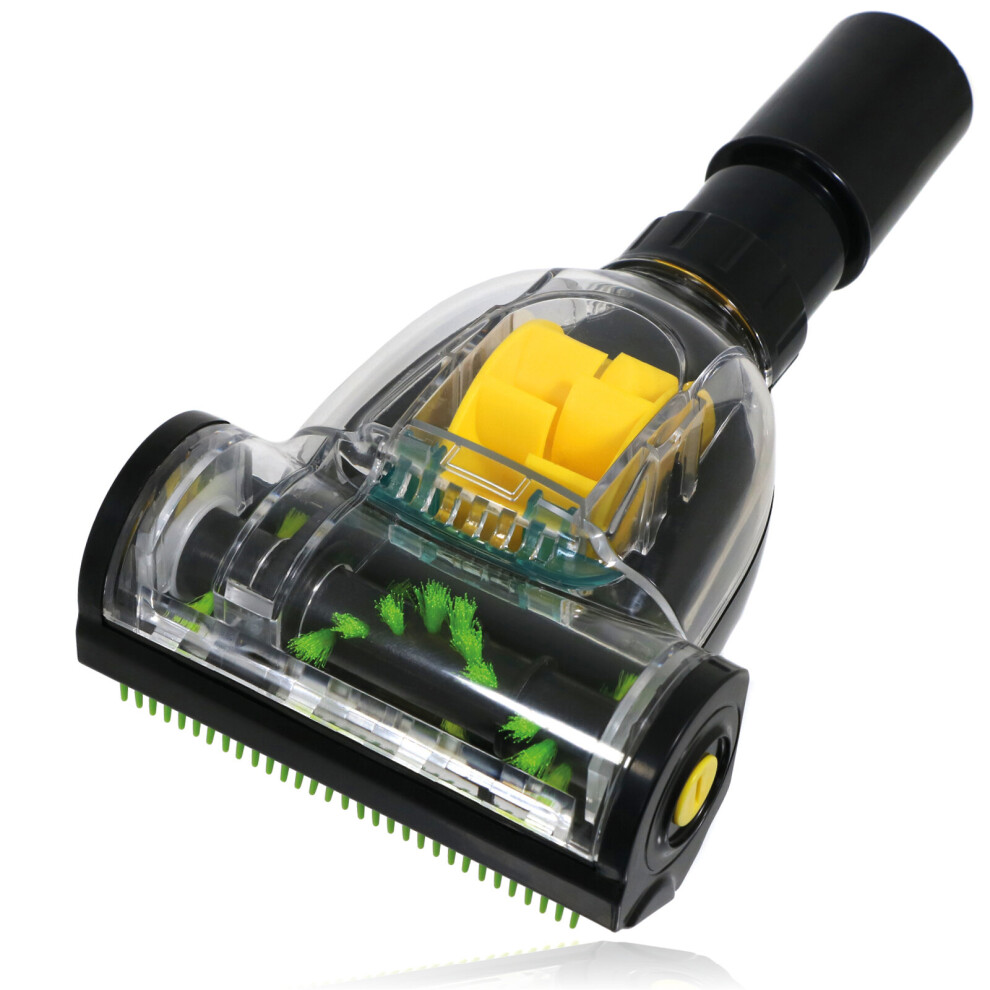 Spares2go Mini Turbo Floor Brush Tool Compatible With Zanussi Vacuum Cleaner (32Mm / 35Mm)