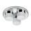 Saxby Lighting Pure Triple IP44 28W Bathroom Ceiling Light (Chrome) 2
