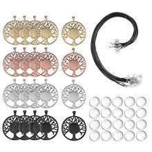 LANBEIDE 60 te????a set ?e???te???a? Cabochons - 20 te????a ?e?? ??e?ast? d?peda ?e stef??? Tree of Life ?e 20 te????a ??????? ???? ?a? 20 te????a ?a?