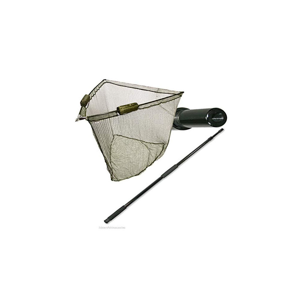 50" Inch Large Carp Pike DUAL Float Fishing Landing Net + 2m Handle NGT