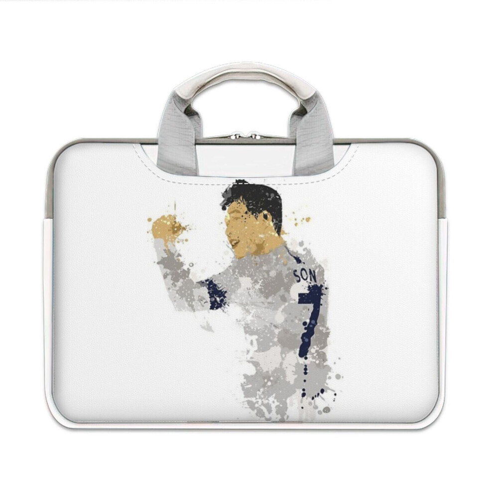 (14Â inch) Laptop Sleeve Heung Min Son Tottenham Star Carrying Case Bag Compatible with MacBook Mac Pro Air Samsung Asus Dell Acer HP