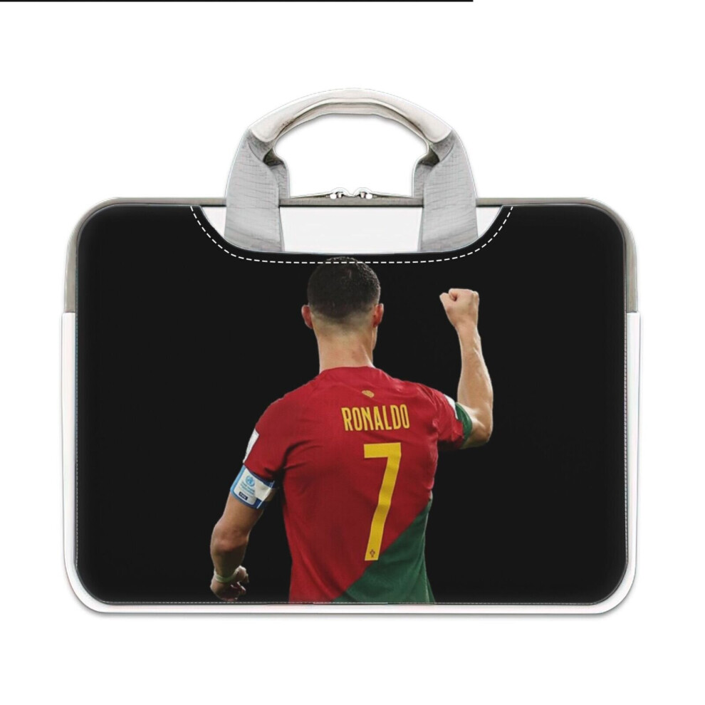 (11-12?Inch) Laptop Sleeve Cristiano Ronaldo Carrying Case Bag Compatible With Macbook Mac Pro Air Samsung Asus Dell Acer Hp 4961739565122